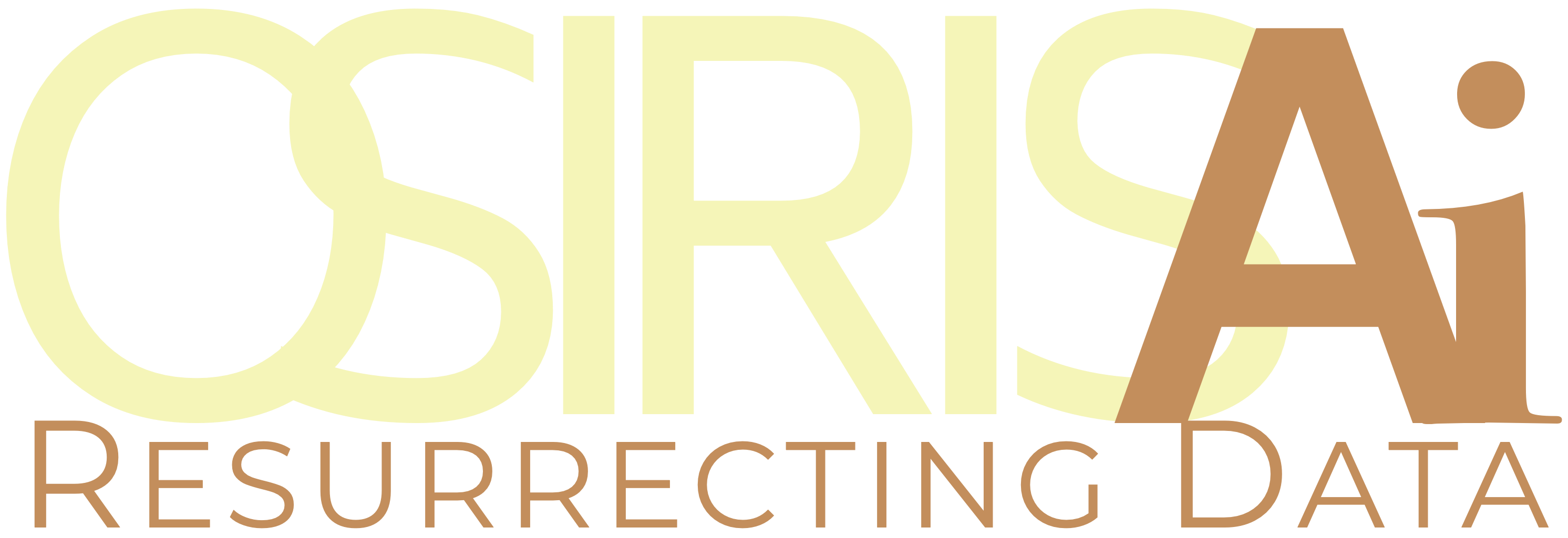Osiris-AI Logo with tagline